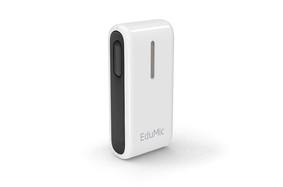 Oticonオーティコン EduMicエデュマイク How to use Oticon EduMic as a remote microphone - YouTube